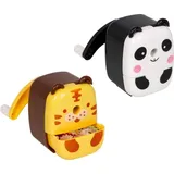 Die Spiegelburg 22661 Kurbelanspitzer - Bunte Geschenke, sortiert