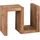 Wohnling MUMBAI Beige Akazie 30 x 44 x 60 cm