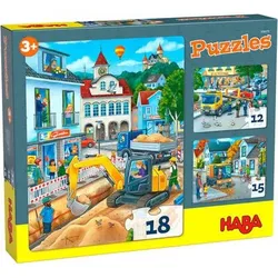 HABA 306479 Puzzles In der Stadt