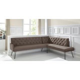 exxpo - sofa fashion Eckbank »Doppio«, grau