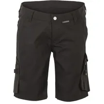 Planam Norit Damen Shorts, schwarz/schwarz