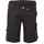 Planam Norit Damen Shorts, schwarz/schwarz
