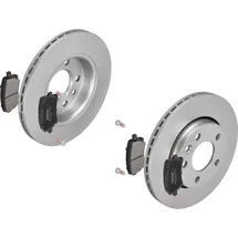 F.Becker_Line BREMSSCHEIBEN Ø294MM + BREMSBELÄGE HINTEN FÜR VW TRANSPORTER T5 MULTIVAN T6 / CARAVELLEVW VAG