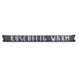BestLivings Zugluftstopper Ø12 x 95 cm Anthrazit