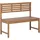 Beliani Treia 110 x 92 x 40 cm Hellbraun