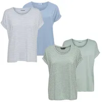 Only T-Shirt MOSTER 4er in Mehrfarbig | Gr.: S