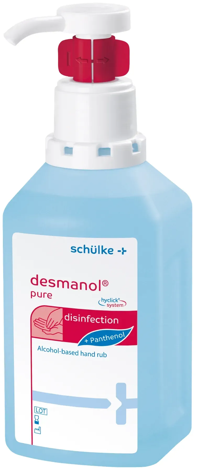 Schülke | desmanol pure | Händedesinfektion | 500 ml hyclick