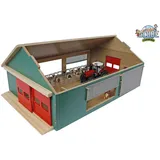 Kids Globe Farming Stall mit Windschutznetz