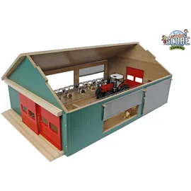 Kids Globe Farming Stall mit Windschutznetz