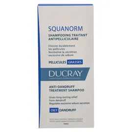 Pierre Fabre Ducray Squanorm fettige Schuppen Shampoo 200 ml