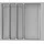 Agoform Scoop II Besteckeinsatz 416 x 59 x 474 mm Kunststoff Silber