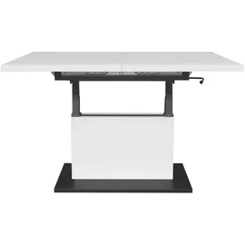 58 aufm Kessel Else 3 Schwarz/Weiß Holzwerkstoff 120 x 56 x 70 cm