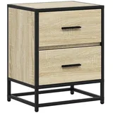 vidaXL Nachttisch Sonoma-Eiche 40x31x50 cm Holzwerkstoff