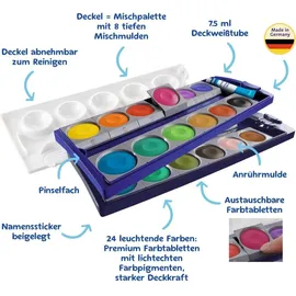 Pelikan Deckfarbkasten K24 24 St.