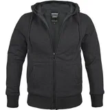 Poolman Hooded Sweatjacke mit Teddyfutter schwarz, Größe L