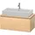 Duravit L-Cube 92x47,7cm, med. Ei, f Konsole, 1 Auszug