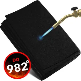 evocamp Feuerfeste Unterlage 1 x 1 m schwarz