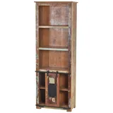 Dynamic24 Bücherschrank JUPITER Standregal Wohnzimmer Mehrzweckschrank Bücherregal, Regal