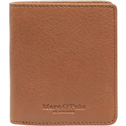 Geldbörse MARC O'POLO "in hochwertiger Leder-Qualität", classic cognac, Leder, unifarben, casual, Kleinlederwaren