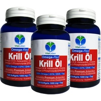 Krillöl ANTARKTIS OMEGA-Red 360 Krilloil Gels Omega 3-6-9 EPA / DHA. 26429-3