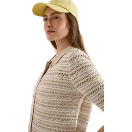 Cecil Cardigan mit Polokragen Beige L