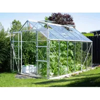 Vitavia Gewächshaus Uranus 9900 Alu 9,9 m2 inkl. Fundament