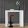 ML-Design Bartisch 117 x 106 x 57 cm Weiß