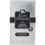 Tesori D'oriente Aromatische feste Seife Weißer Moschus, 125 Gramm