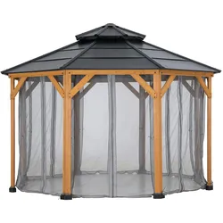 Sunjoy Netz für Zedernholz Gazebo 395cm x 395cm