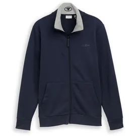 Tom Tailor Sweatjacke Herren Blau XXL
