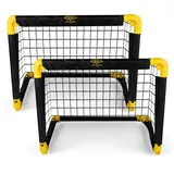 Umbro Fußballtor Schwarz/Gelb 50 x 44,5 x 44,5 cm