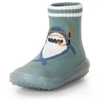 Sterntaler Adventure-Socks Hai in dunkelgrün | Gr.: 24