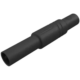 HIRSCHMANN TEST & MEASUREMENT LAS S G Sicherheits-Lamellenstecker Stecker, gerade Stift-Ø: 4 mm Schwarz 1 St.