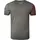 RUSTY NEAL T-Shirt RUSTY NEAL, Herren, Gr. XL, grau (anthrazit), 100% Baumwolle, bedruckt, normal, V-Ausschnitt, Shirts T-Shirt, mit V-Neck