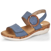 Remonte Damen R6853 Sandale, blau (14), 36 EU