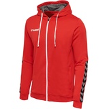 hmlAUTHENTIC Poly Zip Hoodie True Red S