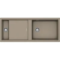 Schock Prepstation-FB Twilight (PRPD150FBTWI) Unterschrank 120cm flächenbündige Spüle CRISTADUR®