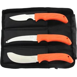 Zerwirkset Kunststoffgriff – 3-teilig orange No Size