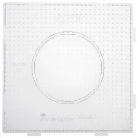 Jbm Bügelperlen Stiftplatte Quadrat transparent
