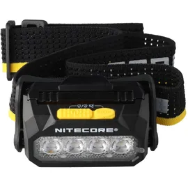 Nitecore Stirnlampe 800 Lumen, - LED, wiederaufladbar, mit Rotlicht, wasserdicht