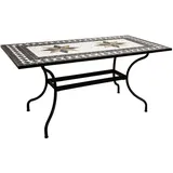 Atmosphera - Rechteckiger Esstisch Kipos aus Mosaiksteinen créateur d'intérieur
