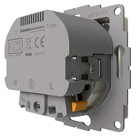 2USB Schuko-Steckdose 2USB 55 x 55 mm Weiß 1 St.