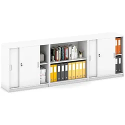 Schrank-Set MIRELLI, Typ II – Weiß