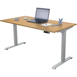 Schreibtisch elektrisch höhenverstellbar, Ergonomische Arbeitstisch, Gestell und Tischplatte