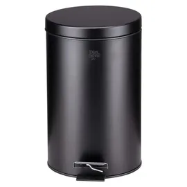 Dirt Devil Tretmülleimer 12 l Schwarz