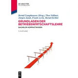 De Gruyter Oldenbourg Grundlagen der Betriebswirtschaftslehre