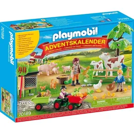 Playmobil Adventskalender Auf dem Bauernhof 70189