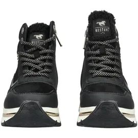 Mustang Sneaker High Damen Schwarz 41