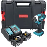 Makita DTD152SFJ-R inkl. 2 x 3,0 Ah + Ladegerät + RHINO Toolcase