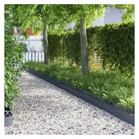 vidaXL Rasenkante 103 x 0,05 x 22 cm 20 Stück Anthrazit